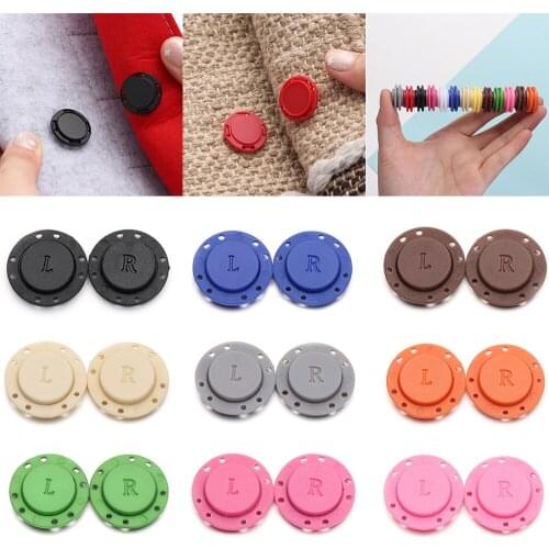 Plastic High-Grade Invisible Magnet Button Buckle Clothing Decoration Handwork Sewing DIY Handmade Clothing Tool Accessories