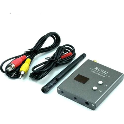 RC832 FPV 5.8G 32CH Wireless AV Receiver for RC FPV Racing Drone FPV RC Airplane