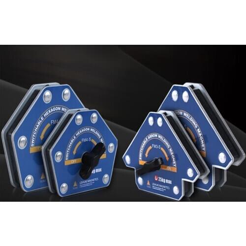 Welding Holder Magnetic Multi-Angle Solder Arrow Strong Magnet Weld Fixer Positioner Auxiliary Locator Tool