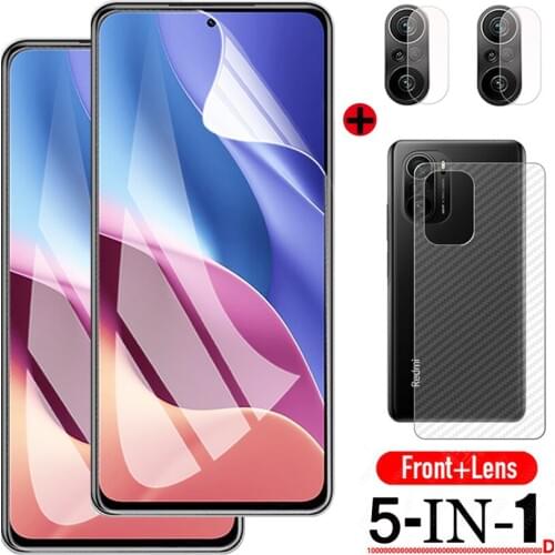 1~5 pcs, Back Film For Xiaomi redmi note 10 pro hidrogel Glass Redmi-k40 Camera Vidrio note 9 9s Screen Protector redmi note 10