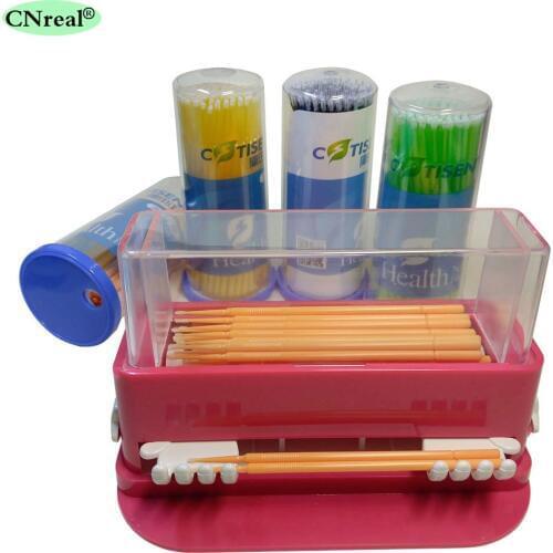1 Piece Dental Applicator Dispenser + 4 Barrels Micro Applicator Dentist Lab Device Equipment