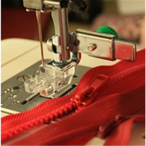 1pcs Invisible Zipper Foot 601 Plastic Presser Foot for domestic Sewing Machinesinger brother white janome juki toyota