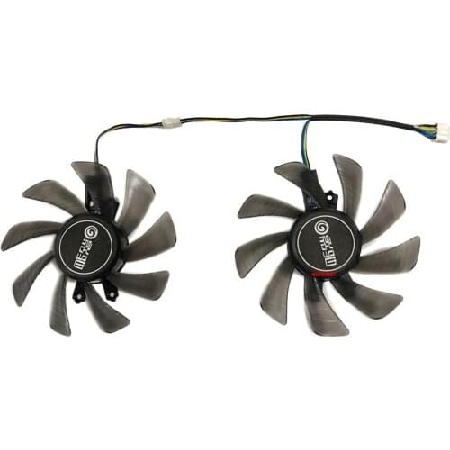 2pcs/Set 4Pin Graphics Fan GA92S2H 85MM VGA Cooler For KFA2 GTX 1660 Super EX White GTX1660 Ti EX White As Replacement