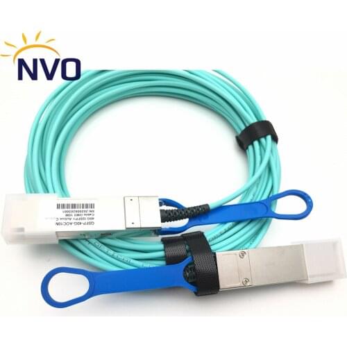 5pcs/lot AOC Cable 40G QSFP+ to QSFP+ 40G-AOC 10M Compatible for Cisco Mikrotik HP QSFP+ to QSFP+ 40G Active Optic Cable