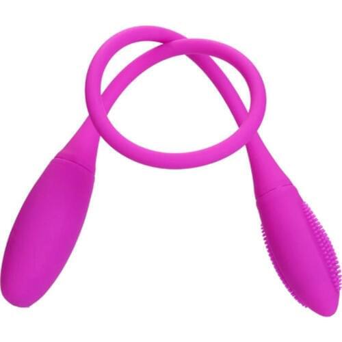 7 Frequency 2 Heads(1 Head with Skin Needling) Jump Eggs Vibrator G-spot Vagina Massager Vibrator for Women Sex Toys