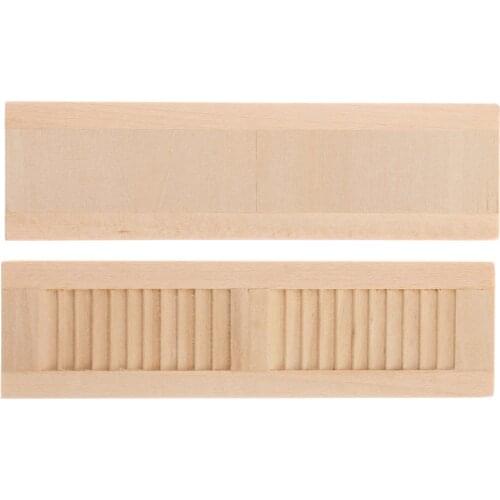 8 Packs 1:12 Scale Mini Blind Windows Shutters Dolls House Accessories