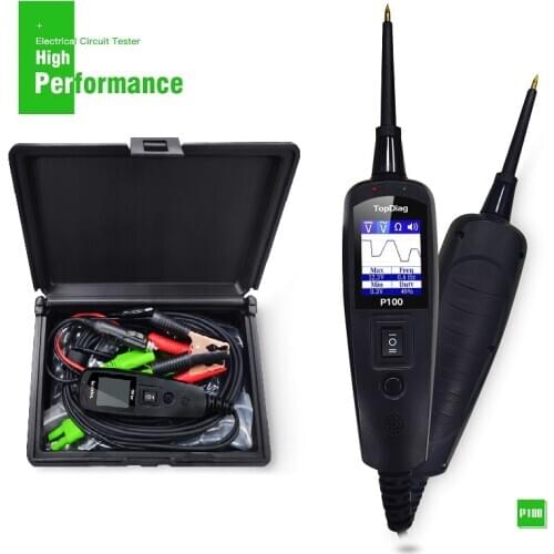Jdiag Power Test Power Probe P100 Electric Circuit Tester Automotive Diagnostic-Tool P100 for Cars and Trucks Same as PT150