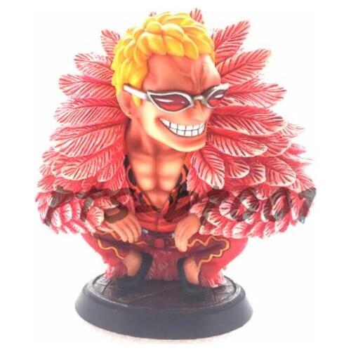 12cm One Piece Donquixote Doflamingo Action figure toys doll Christmas gift with box