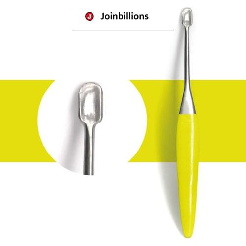 Colorful Stainless Steel Flat Cuticle Pusher Manicure Pedicure Nail Care Push Tools