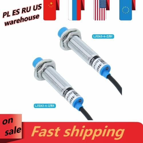 LJ12A3-4-Z/BX LJ12A3-4-Z/BY New Inductive Proximity Sensor Detection Switch NPN DC 6-36V