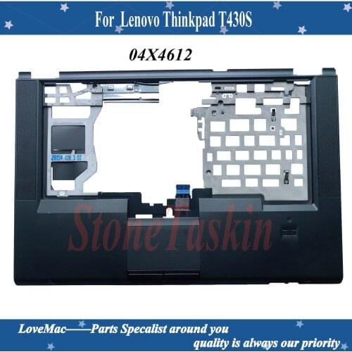 New/orig Palmrest Upper Case keyboard Bezel with touchpad button speaker cable FPR Hole for Lenovo Thinkpad T430S laptop Cover