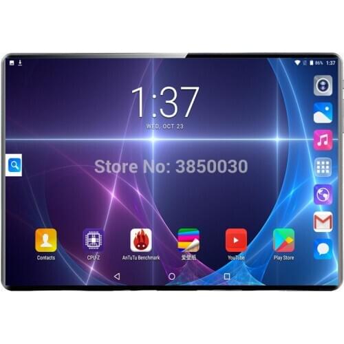 Free ship 2.5D Screen 8G RAM 128G ROM 10 inch Tablet pc Android 9.0 Deca Core PC Tablets 8MP GPS WIFI Bluetooth 10.1 Dual SIM
