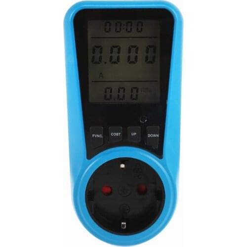PMB05-EU Socket Digital Voltage Wattmeter Power Consumption Watt Energy Meter AC Electricity Analyzer Monitor EU