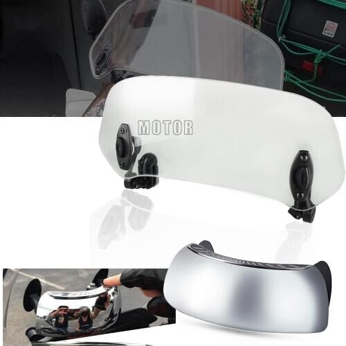 Motorcycle Risen Adjustable Wind Screen Windshield Spoiler Air Deflector For TRIUMPH Tiger 800/XC/XRX/XCX Tiger 900 955i 1050