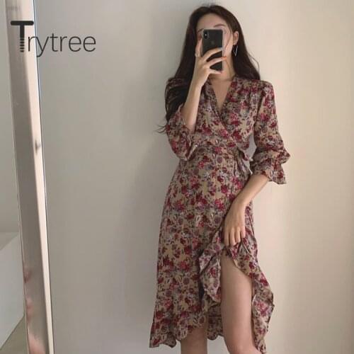 Женские платья Trytree China At AliExpress