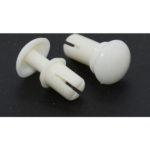 50PCS 3mm 3.5mm Black Whit Nylon Rivet For All Cars Clip Set