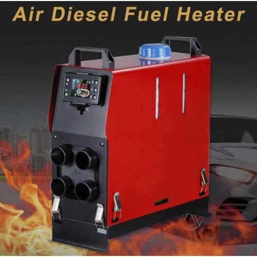 12V/24V Car Air Diesel Heater 5000W 4 Holes LCD Monitor Parking Heater Warmer Cold Winter For Car Trucks Boats Bus