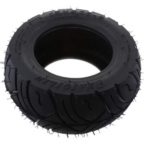 13x5.00-6 Wheel Tire Replacement For 168cc 4 Wheelers Dirt Quad And Go Kart, ATV, Yard Tractors, Lawn Mower, Wagons, Tubeless