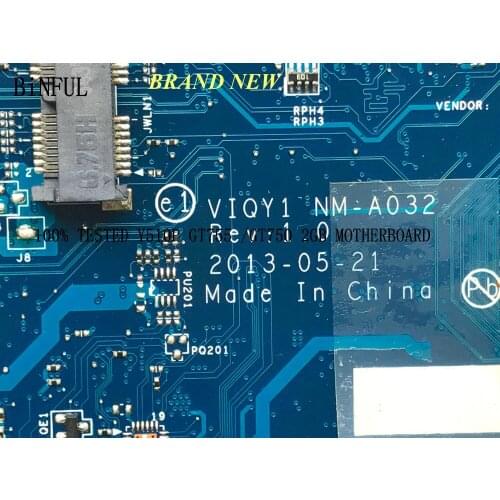 FAST SHIPPING STOCK VIQY1 NM-A032 MAINBOARD FOR LENOVO Y510P Laptop motherboard I7 PROCESSOR GT755 / GT750 2GB
