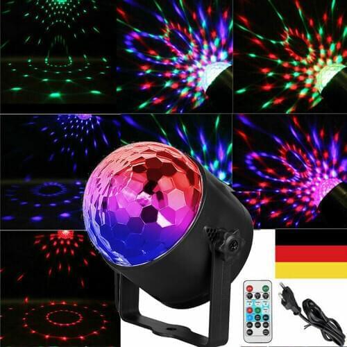 Led Disco Light Stage Lights DJ Disco Ball Lumiere Sound Activated Laser Projector effect Lamp Light Music Christmas Party#30