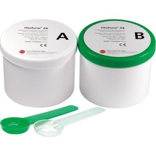 Dreve Ear Impression Material Green & White 35 Shore 800g*2