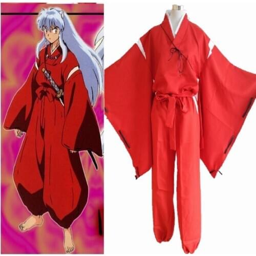 Inuyasha Cosplay Clothes Inuyasha Cos Clothes Hot Anime Cosplay Costume Full Set