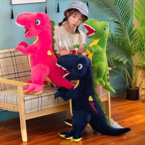 Creative Lightning Dinosaur Plush Toy Stuffed Animal Dinosaur Doll Toys Plush Pillow Children Toy Birthday Gift