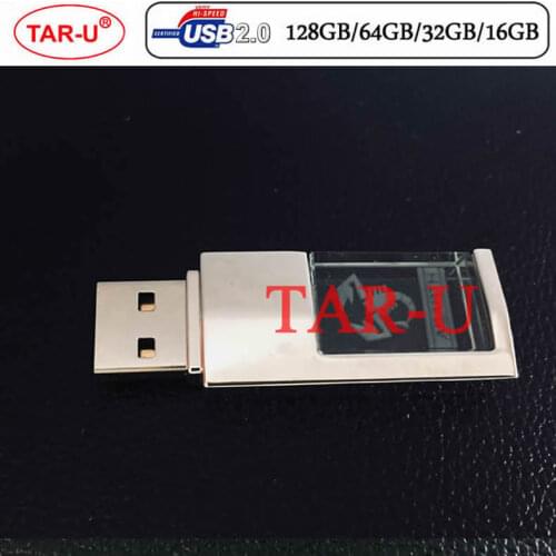 Creative brand Car logo 64GB 32GB 16GB Crystal USB flash drive high speed capacity flash pen drive car logo USB stick