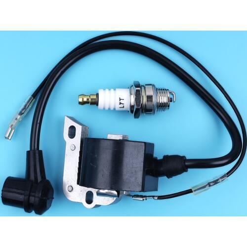 Ignition Coil Module & Spark Plug Set For Husqvarna 262XP 55 Rancher 154 254 257 K650 K700 K850 K950 K1200 K1250 Saw 587329501