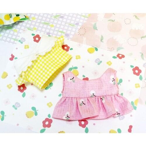 [MYKPOP]KPOP Dolls Clothes & Accessories: Fine Dress and T-shirt for 20cm doll (without doll) Fans Collection SC20072419