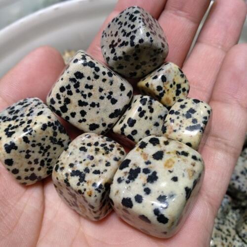 New Natural Spotted Dalmatian Jasper Stone