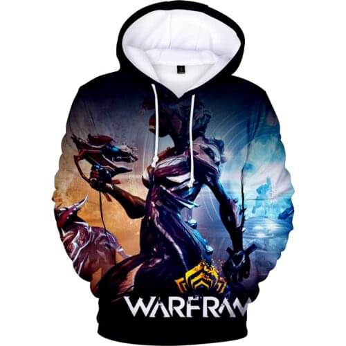 2021 New Warframe Hoodie 3D Sweatshirts Long Sleeve Women Mens Hoodies Harajuku Streetwear Game Warframe Hip Hop Clothes