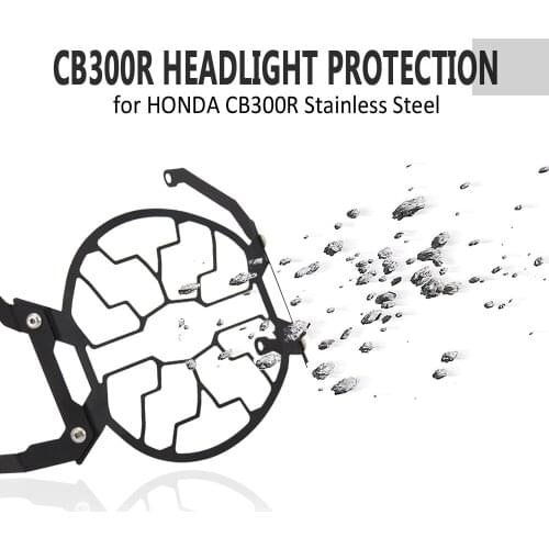 New Motorcycle Accessories Headlight Grille Guard Cover Protector Bracket FOR HONDA CB300R CB 300R CB300 R 2019 2020