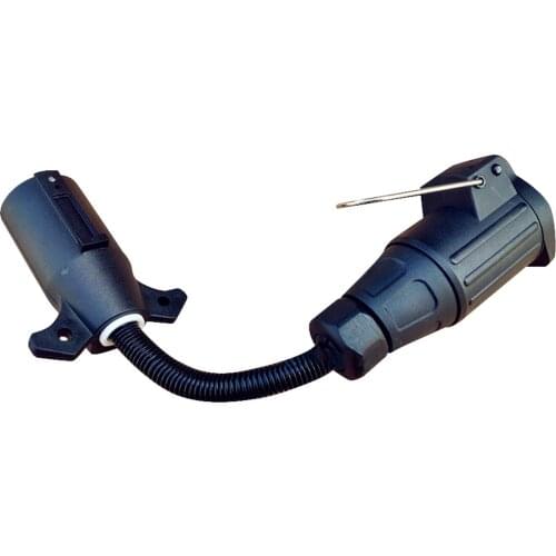 New 13 Pin To 7 Pin Plug Adapter Car Trailer Truck Caravan Towbar Socket Converter