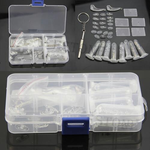 Sun Glasses Eyeglass Optical Repair Tool Screw Nut Nose Pad Assortment Set Worldwide Store Tool Parts
