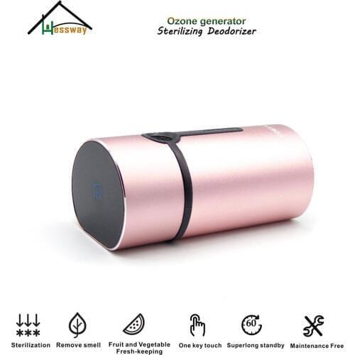 Eliminates formaldehyde / benzene/ammonia ozone generator 5v for USB Rechargeable