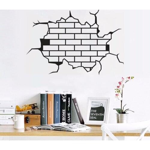 Наклейки кирпич на стену YOYOYU ART HOME DECOR China At AliExpress