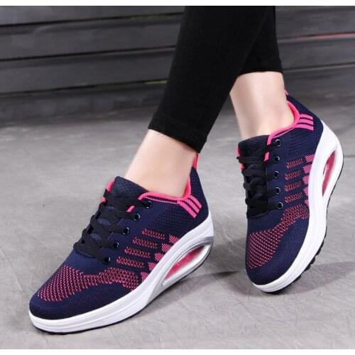 Big Size 35-42 2020 New Brand Autumn Breathable Shake Woman Shoes High Quality Light Women Shoes Zapatillas Mujer