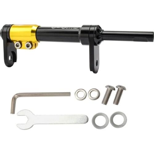 1 Set Easy Wheel Bracket Bike Accessories Folding Bike Wheel Telescopic Link