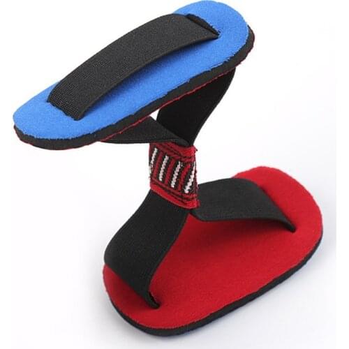 1pc Blue/Skin color Hallux Valgus Corrector Belt Elastic Pull Strap Toe Separator Big Toe Bunion Recovery Training Brace Splint