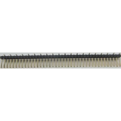 10pcs 1x40 P 1.27mm Pitch Pin Header SMT Male straight gold plated Rohs