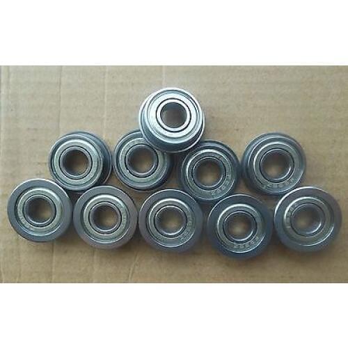 10pcs Flange Bearing 10mm x 15mm x 4mm F6700ZZ