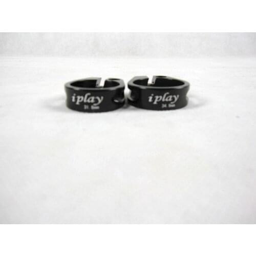 IPLAY 34.9mm Aluminum MTB Bike Bicycle Seat Clamp Fit for 31.6mm Seatpost Cycling Parts road bike 34.9mm seat clamp