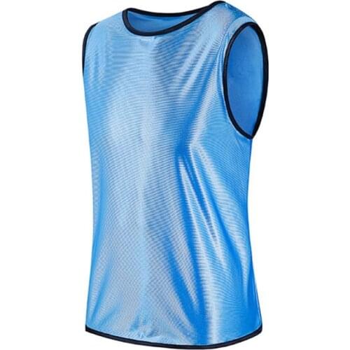 Sleeveless Soccer Training Team Vest Football Jerseys Sports Shirts Adults Breathable For Men Women Basketball Grouping