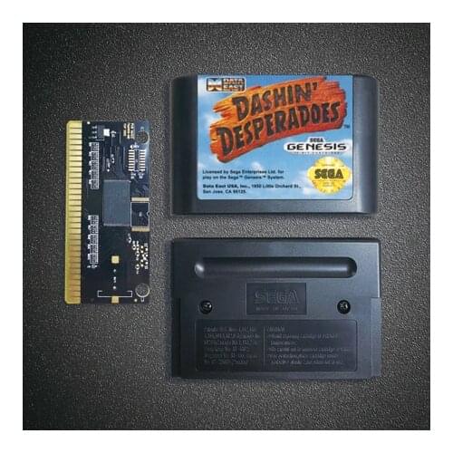 Dashin' Desperadoes- 16 Bit MD Game Card for Sega Megadrive Genesis Video Game Console Cartridge