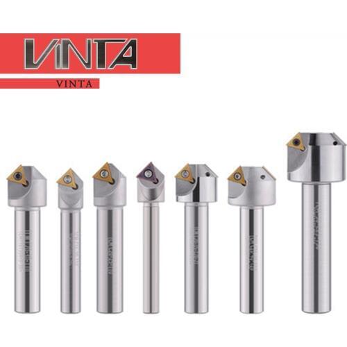 CNC Chamfering Cutter Tool Holder TCMC12-20-110 TCM 45 Degree Lathe turning tool holder Matching Inserts TCMT16T304