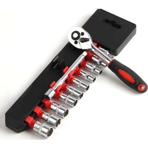 Ratchet Wrench 1/4 12pcs/set Wrench Torque Chrome-vanadium Steel Socket Wrench Set Hand Tools Wrench Repair Tools For Vehicle