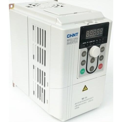 CHINT Inverter NVF2G-2.2/PS4 2.2KW AC380 For Fan and Water Pump type Inverter