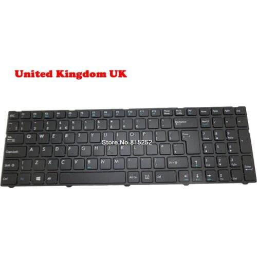 Laptop Keyboard For Medion AKOYA P7643 MD99859 MD99957 MD99956 MD60007 MD60006 MD99619 MD99961 MD99964 MD99963 UK United Kingdom