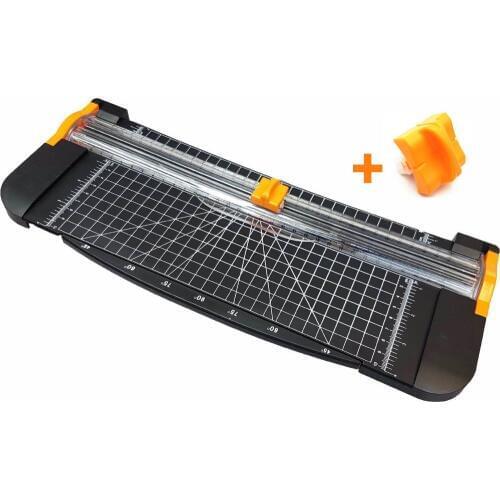 A4 Size Paper Guillotine With Ruler 909-5 Cutting Machine Cutter Paper Trimmer Handmade Slitter +Spare Knife